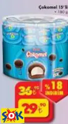ÜLKER ÇOKOMEL 15’Lİ 180 G ÜLKER ÇOKOMEL 15’Lİ 180 G
